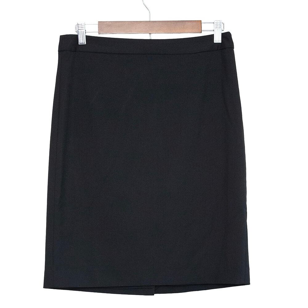 Banana Republic Pencil Skirt Women 6 Black Career Office Lined Interview Classic
